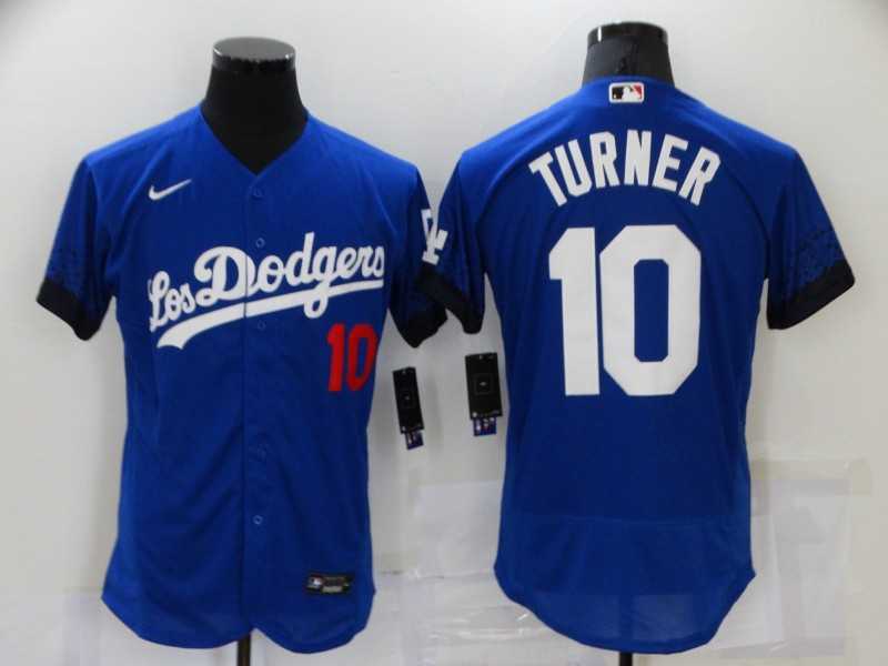 Dodgers 10 Justin Turner Royal 2021 City Connect Flexbase Jersey,We sell and wholesale Dodgers 10 Justin Turner Royal 2021 City Connect Flexbase Jersey on line form chian!
